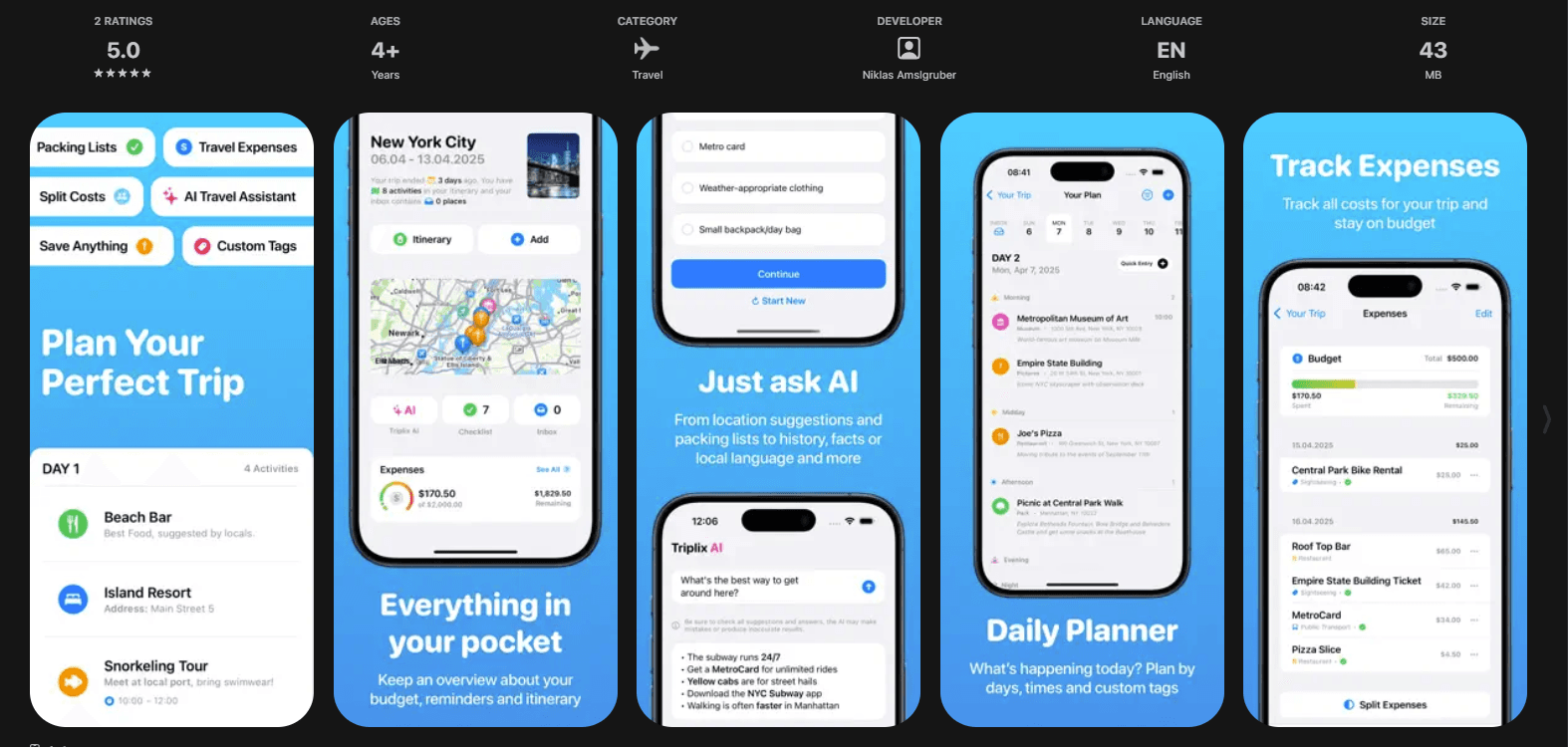 project-Trip & Road Planner: Triplix