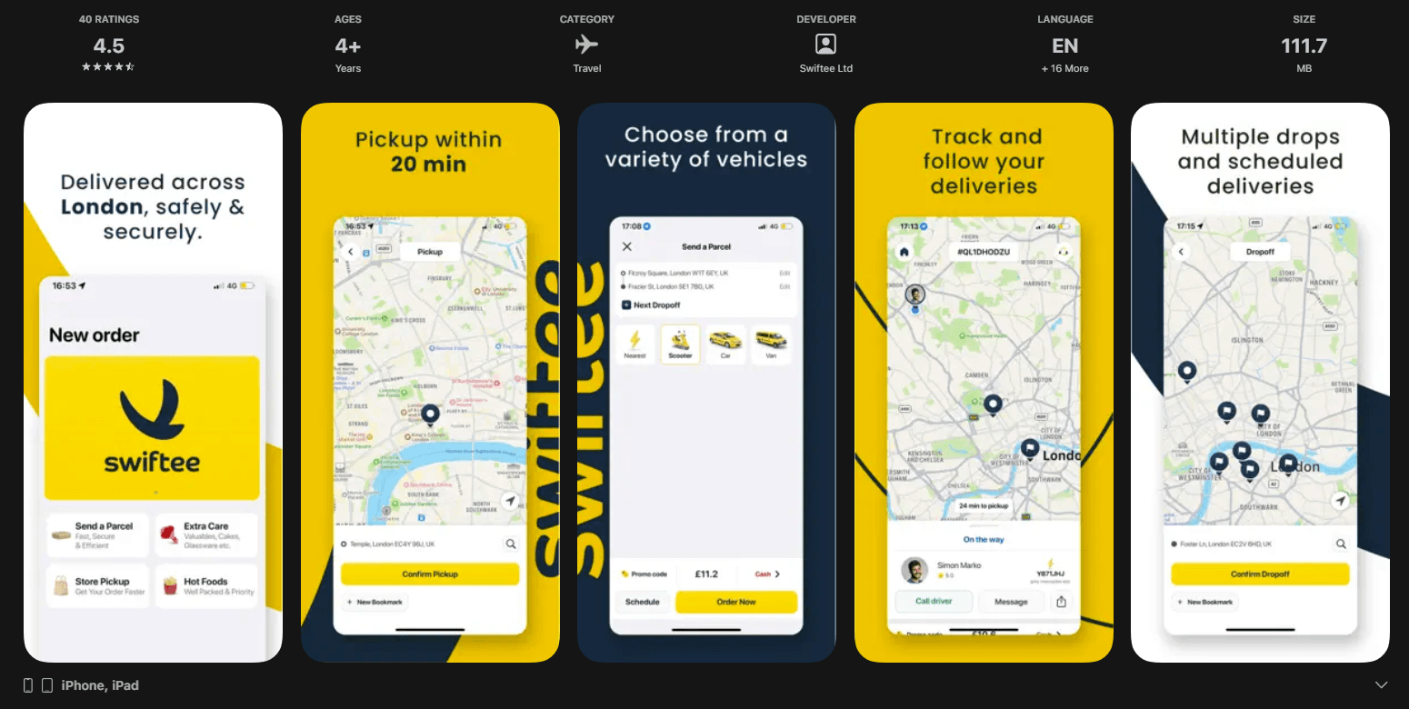 project-Swiftee: Instant Courier