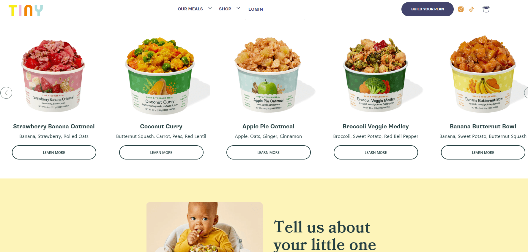 project-Tiny Organics: Organic Baby Food
