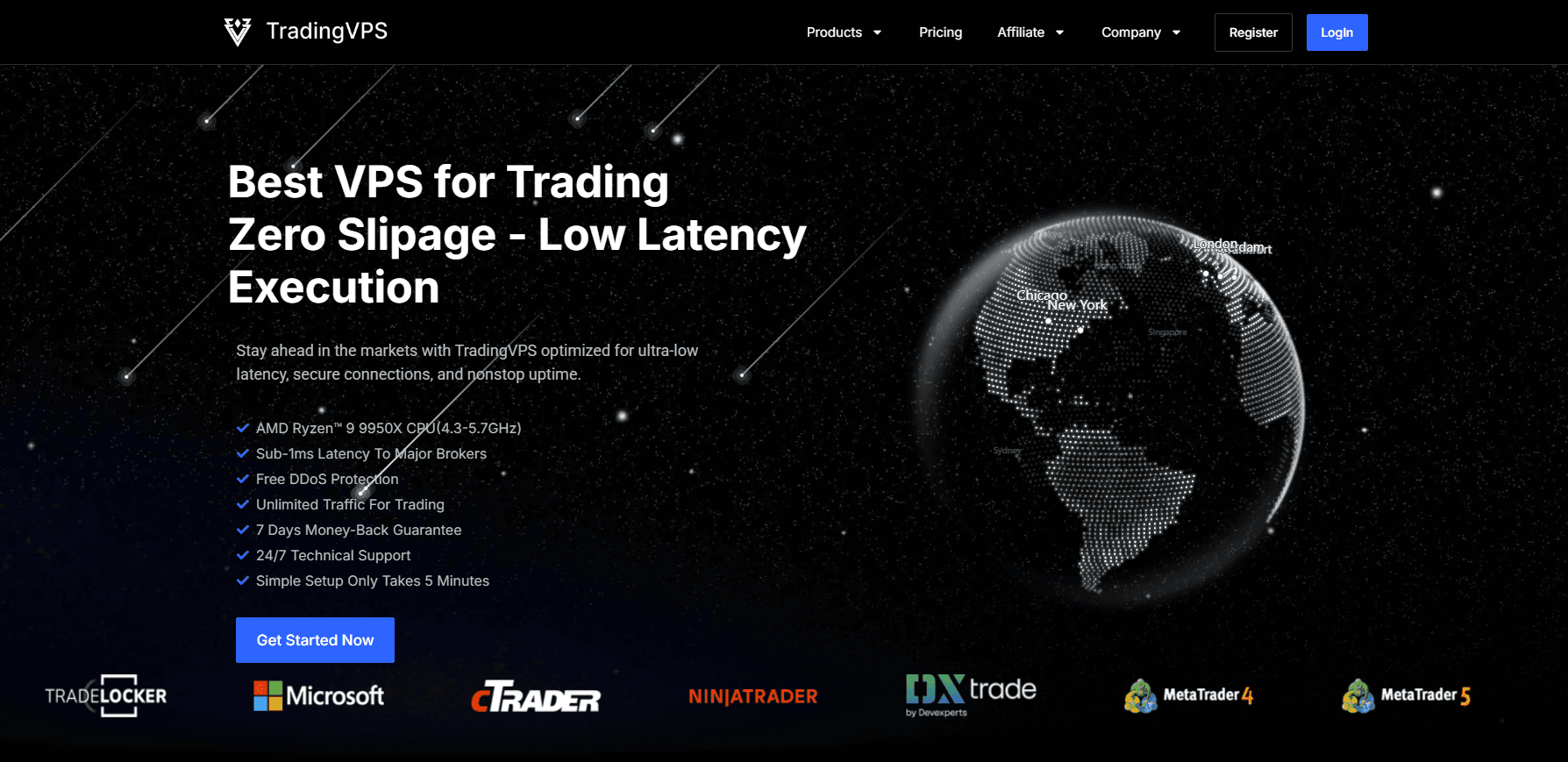 project-TradingVPS: VPS Hosting for Trading